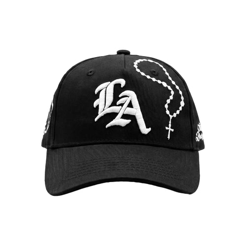 Casquette TJ DTS Rose Noire - face